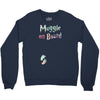Muggle on Board Watercolor Crewneck Sweatshirt