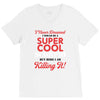 i never dreamed i would be a super cool scorpio but here i am killing V-Neck Tee