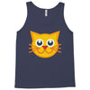 cat yellow Tank Top