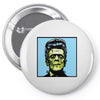 frankenstein pop art Pin-back button