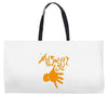midnight oil Weekender Totes