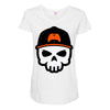 skull gaming Maternity Scoop Neck T-shirt