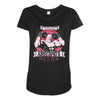 armstrong's gym Maternity Scoop Neck T-shirt