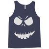 evil scary pumpkin face Tank Top