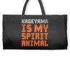 Kageyama is my Spirit Animal Weekender Totes