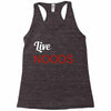 live noods Racerback Tank