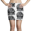 celtic skull Mini Skirts