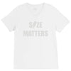 size matters V-Neck Tee