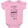 Silence (f94) Baby Onesie