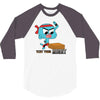 gumball test your might 3/4 Sleeve Shirt