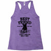 Best Friend Pug Racerback Tank