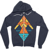 camp vibes Zipper Hoodie