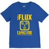 back to the future inspired flux capacitor delorean movie V-Neck Tee