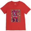santa claus dabbing V-Neck Tee