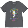 Unicorns are born in May V-Neck Tee