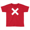 the x Toddler T-shirt