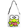 keroppi2 Adjustable Strap Totes