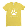 big mutts Ladies Fitted T-Shirt