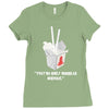 they're only noodles Ladies Fitted T-Shirt