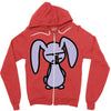 rabbit Zipper Hoodie