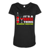 it's a nurse thing you wouldn't understand Maternity Scoop Neck T-shirt