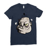 angry ogre. Ladies Fitted T-Shirt