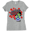 zombie geek Ladies Fitted T-Shirt