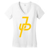 jake paul yellow Women's V-Neck T-Shirt