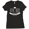 real men ruck Ladies Fitted T-Shirt