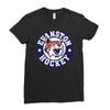 evanston hockey Ladies Fitted T-Shirt