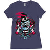 mr topstache vs jthree Ladies Fitted T-Shirt