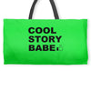cool story bro t shirt small funny awesome meme nerdy geeky humor frat Weekender Totes