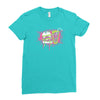 zombie burger Ladies Fitted T-Shirt