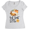 but first pumpkin space latte Women's Triblend Scoop T-shirt