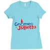 Sherlock Gnomes Ladies Fitted T-Shirt