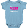 It's A Patricia Thing Baby Onesie