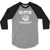 SLOTH RUNNING TEAM, LETS NAP INSTEAD 3/4 Sleeve Shirt