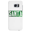 santa green glitter Samsung Galaxy S7 Edge