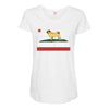 colifornia republic parody pugfornia republic Maternity Scoop Neck T-shirt