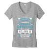 Grumpy Old Mechanic Women's V-Neck T-Shirt