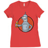 vault bot Ladies Fitted T-Shirt