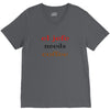 el jefe needs coffee V-Neck Tee