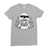 skull gamer 2 Ladies Fitted T-Shirt