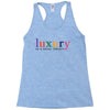 Luxury As A Croad Concept Racerback Tank