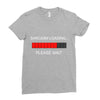sarcasm loading Ladies Fitted T-Shirt