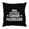 The Notorious Throw Pillow