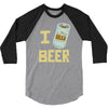 i beer beer 3/4 Sleeve Shirt