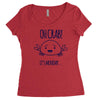 crabby day Women's Triblend Scoop T-shirt