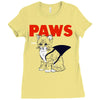 paws Ladies Fitted T-Shirt