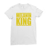 melanin king Ladies Fitted T-Shirt